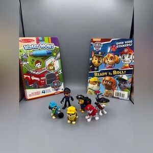 Paw Patrol figures, Water WOW! Activity Set & 1000 sticker &coloring book